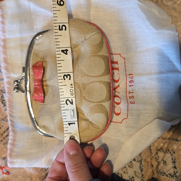 Coach change purse 10 and Pinky purple color - Picture 7 of 7